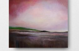 Początek wiosny-obraz akrylowy 60/60 cm