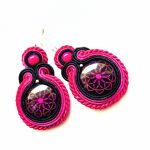 Rosette kolczyki sutasz - 