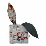 Szmatka sensoryczna z uszkami Bałwanki (425893) - 