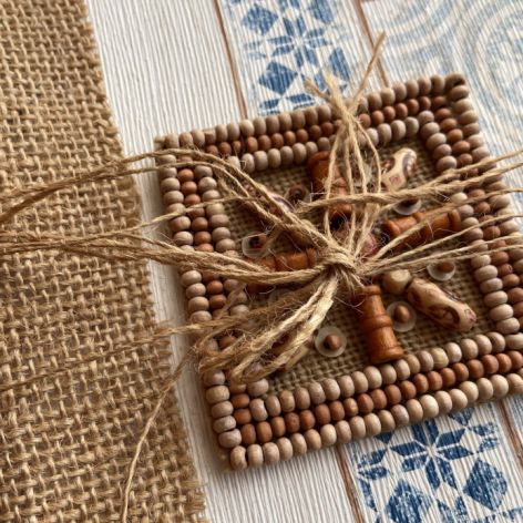 Pamiętnik A5 handmade w stylu boho – ręcznie robiona księga wspomnień