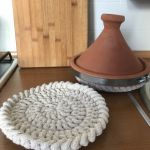 Podkładka pod kubek ,2szt.podkładka na stół okrągła 20cm . - 