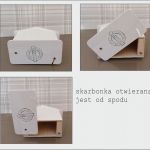 Skarbonka - Rakieta- 110 - skarbonka prezent dla dziecka