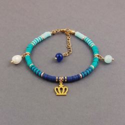 Bransoletka z zawieszkami.