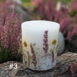 świece FLORA -z naturalnymi roślinami  #3 - #3