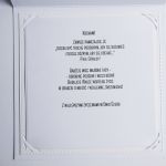 Kartka ślubna wyjątkowa z niezapominajkami  - KArtka ślubna z gotowymi życzeniami