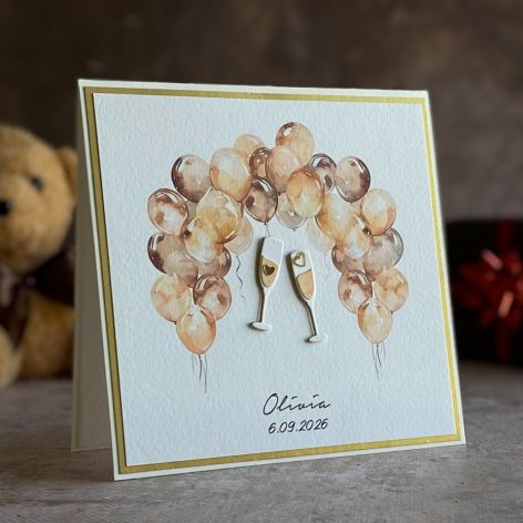 Kartka na 18 urodziny z pudełkiem, BH 20