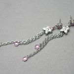 ALLOYS COLLECTION /cyrkonie/ floral pink - 