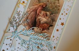 Kartka Boże Narodzenie z Aniołem,1