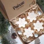 Świeczki świąteczne sojowe zestaw gwiazdki na Święta - świece w pudełku