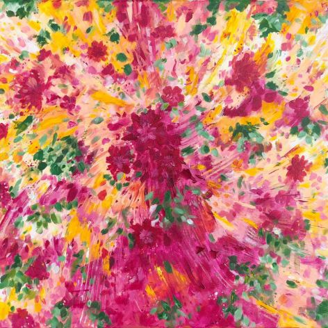 Obraz abstrakcja kwiaty Spring Explosion