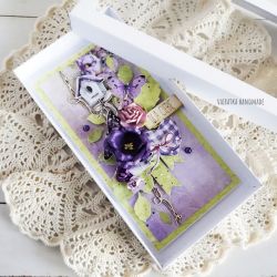 Kartka urodzinowa z motylkami, 545