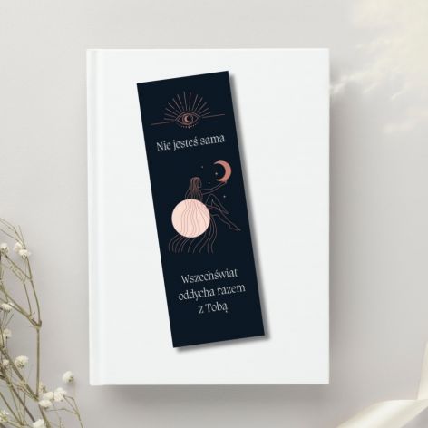 Ezoteryczna zakładka do książki papierowa