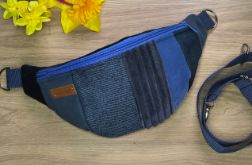 Nerka classic granatowy patchwork