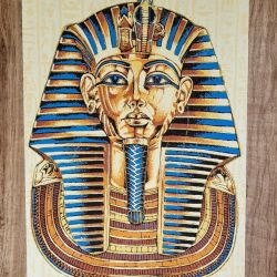 Papirus, Tutanchamon, 40x60 cm, Oryginalny 100%, Egipt, papier papirusowy 11