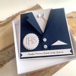 Pamiątka Komunii dla chłopca garnitur w pudełku - kartka na komunię