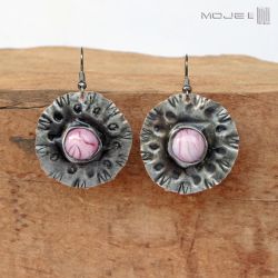 Szklanookie w bladym różu