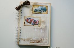 Notes/Pamiętnik 'retro car'