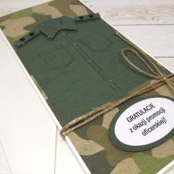 Gratulacje z okazji promocji oficerskiej-dwie gwiazdki