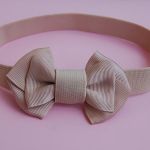 Opaska niemowlęca "Na beżowo" - 