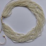 Naszyjnik Koraliki Drobne Perłowe Toho Na Sznurku - 