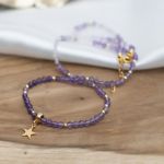 Naszyjnik "Stellar Harmony" - Magia Równowagi z Ametystem - 