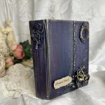 Pamiętnik, scrapbook  - prezent ręcznie robiony dla mamy babci dziecka