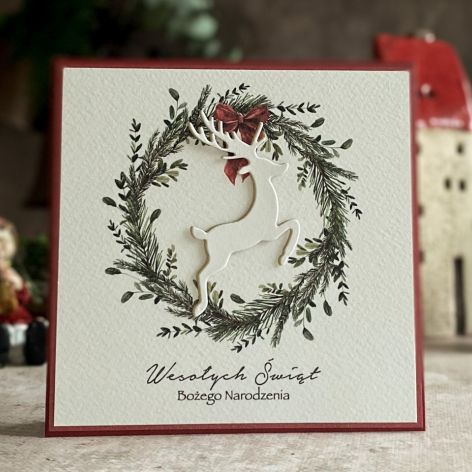 Personalizowana kartka bożonarodzeniowa BN28B