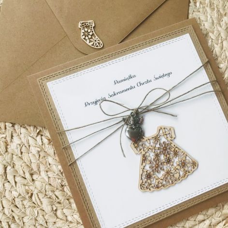 114-kartka na chrzest do koperty