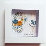 Oryginalna kartka na urodziny z liczbą  - Kartka na urodziny handmade w ozdobnym pudełku