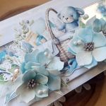 Kartka z shakerem dla chłopczyka - Z boku