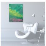 Kompozycja prac na plotnie - 