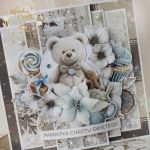 Kartka na chrzest chłopca "JolySeason1"GOTOWA - 