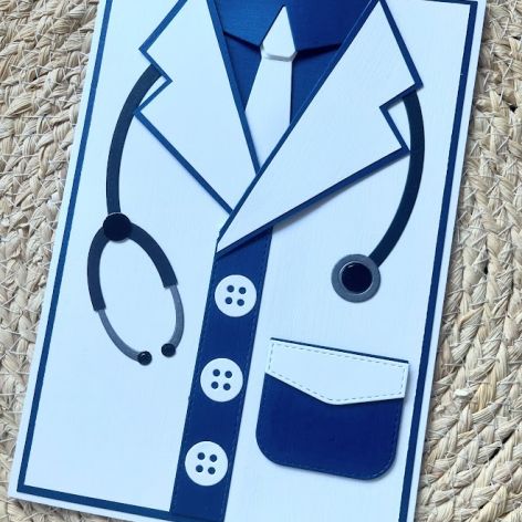 091,Kartka Dziękuję-podziękowanie dla lekarza