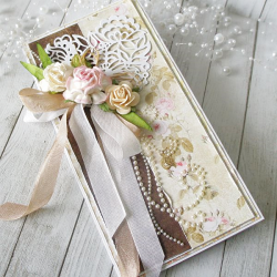 Romantyczny bukiet na sercu