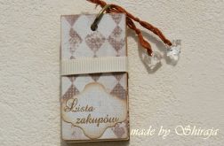 Lista na zakupy ' retro romby''