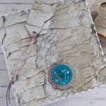 Kartka urodzinowa z motywem lawendy 2, personalizacja - Tył kartki z lawendą