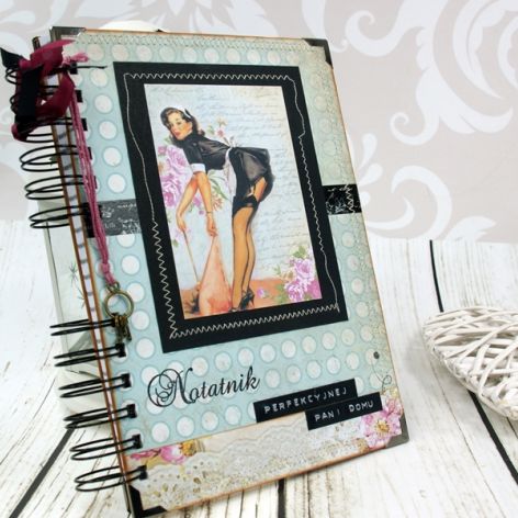 Notatnik Pani Domu- pin up girl