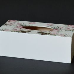 Chustecznik-pudełko na chusteczki W róże