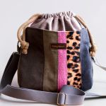 Listonoszka z kominem patchwork panterka - 