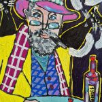 obraz olejny elegancja w chaosie - 