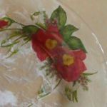 talerz kwiatowy mały - 