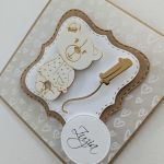 kartka na roczek 1 urodziny 2 3  wzór 4 - misiowa