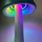 Podświetlany grzybek- lampka "Turkusik"  - 2w2