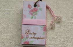 Lista na zakupy ' różany ogród '