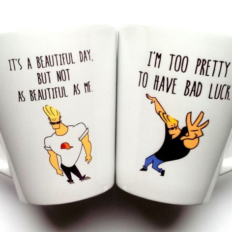 KUBKI LATTE JOHNNY BRAVO