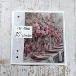  Elegancka kartka 30 urodziny 30tka  - 