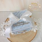 Exploding box komunijny kartka "LovelyBlue 1" - 