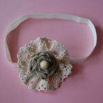 Opaska niemowlęca "Mała rusałka" - 