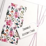 Kartka z życzeniami zdrowia Jesteśmy z Tobą - Kartka ręcznie robiona z życzeniami zdrowia