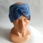 Opaska turban, wielokolorowa. - opaska wielokolorowa